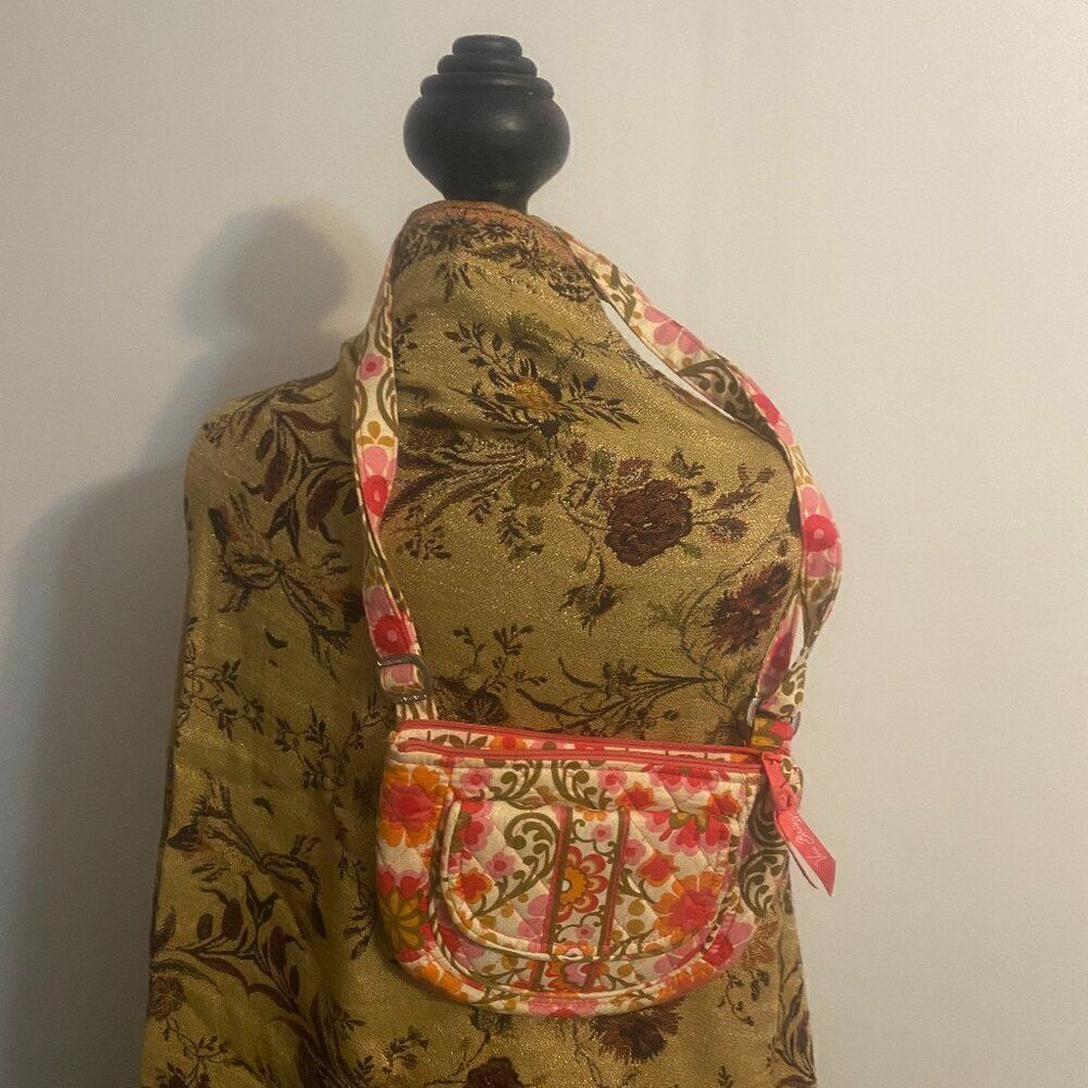 Vera Bradley Lizzy Crossbody Folkloric Fabric